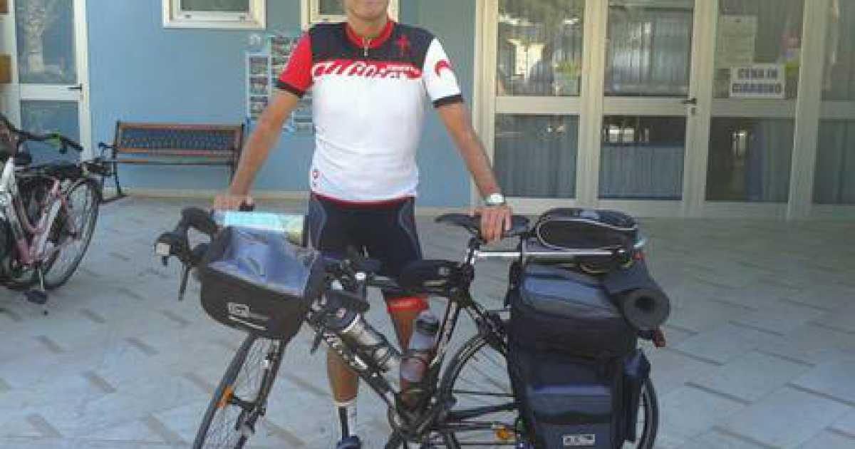 Beniamino, 400 km in sella sulla ciclovia adriatica: �Ma la Puglia � ancora indietro�